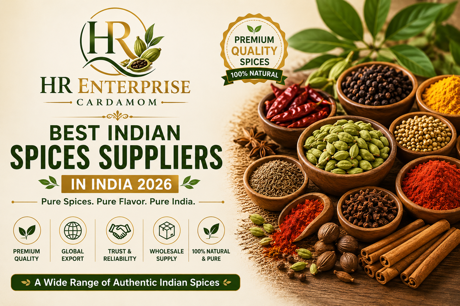Best Indian Spices Suppliers in India 2026