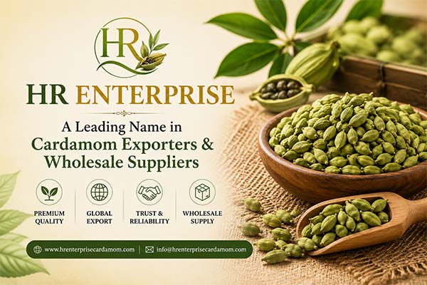 HR Enterprise: A Leading Name in Cardamom Exporters & Wholesale Suppliers