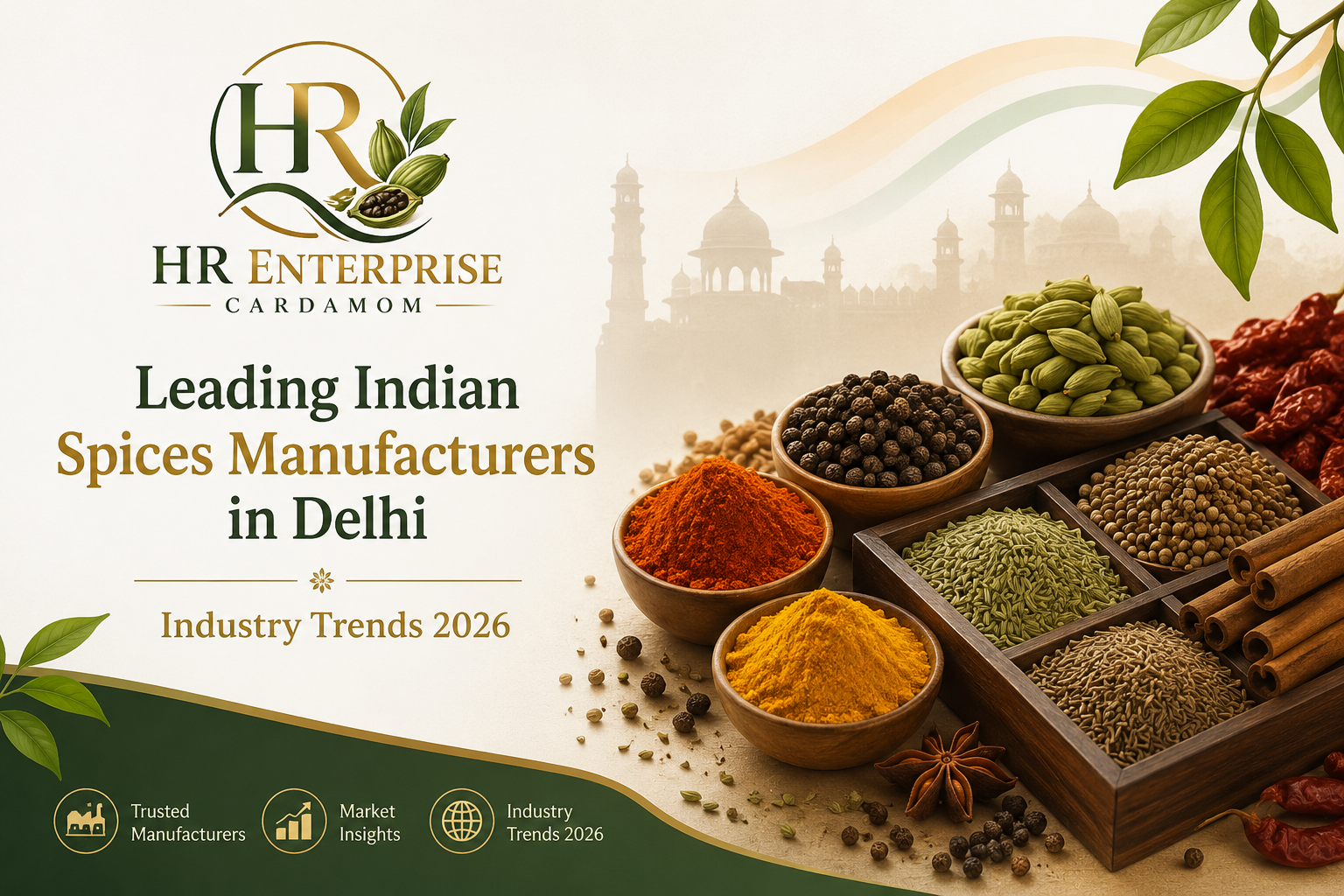 Leading Indian Spices Manufacturers in Delhi | Industry Trends 2026