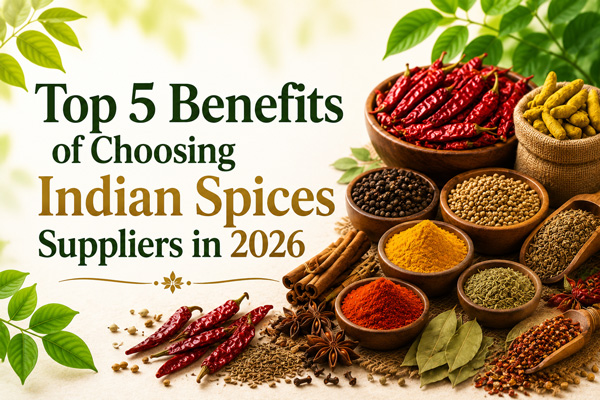 Top 5 Benefits of Choosing Indian Spices Suppliers in 2026