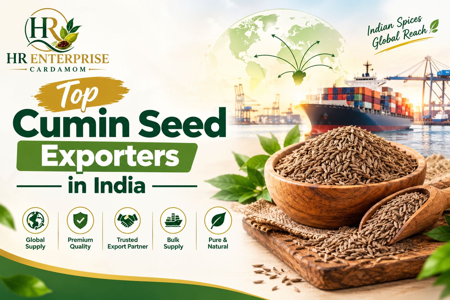 Top Cumin Seed Exporters in India 