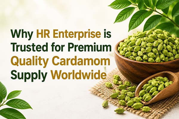 Why HR Enterprise is Trusted for Premium Quality Cardamom Supply Worldwide